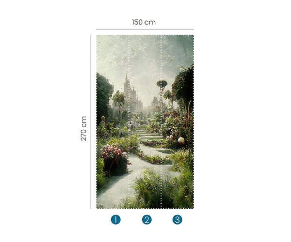 Zoom Digital Wallpaper Wall Mural 2522N81