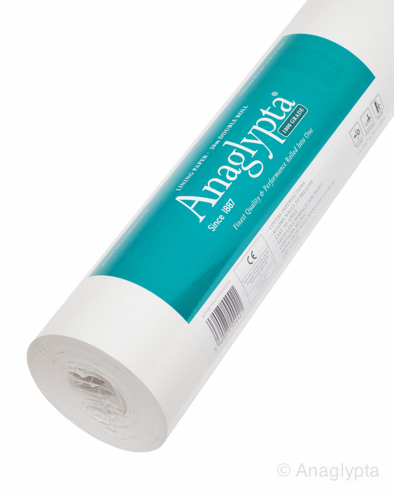 Anaglypta 1000 Grade Lining Paper