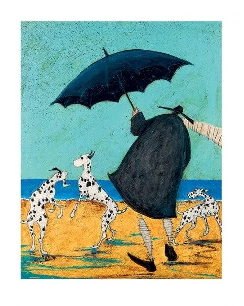 Art Print Sam Toft - On Jack\'s Beach, (40 x 50 cm)