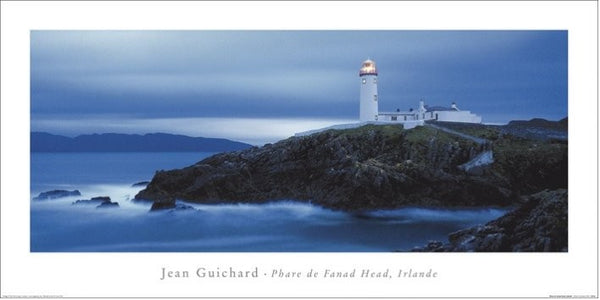 Art Print Jean Guichard - Phare De Fanad Head, Irlande, (100 x 50 cm)