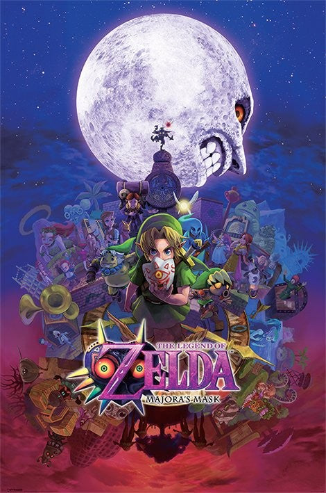 Poster The Legend Of Zelda - Majora\'s Mask, (61 x 91.5 cm)