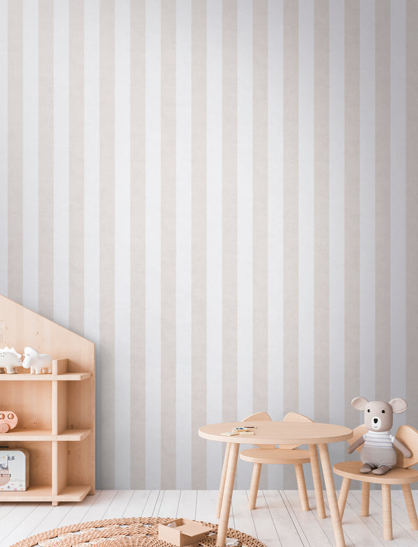 Lilly & Luis - Beige Stripes 770781