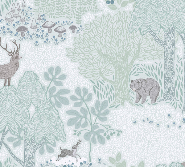 Lilly & Luis - Woodland Wallpaper 771331