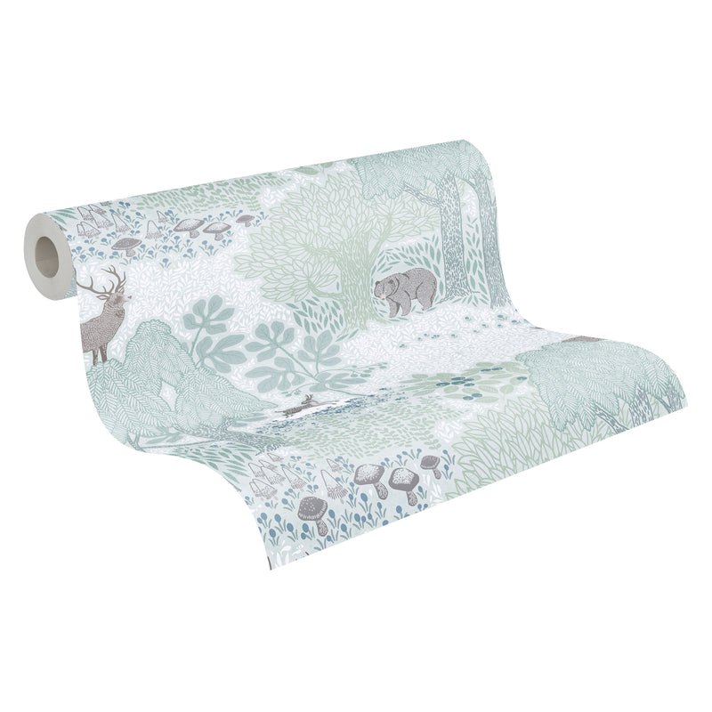 Lilly & Luis - Woodland Wallpaper 771331