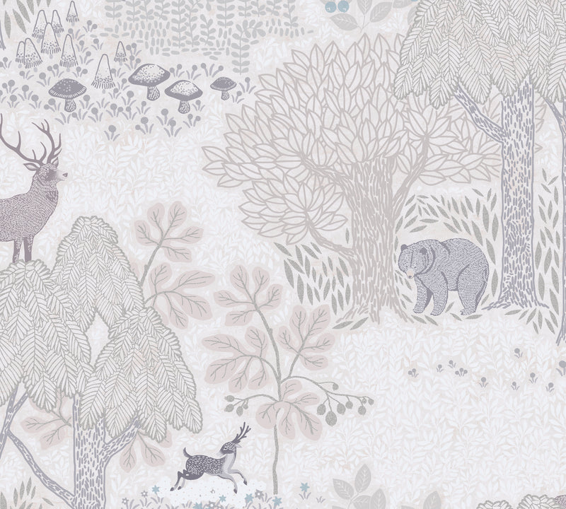 Lilly & Luis - Woodland Wallpaper 771332