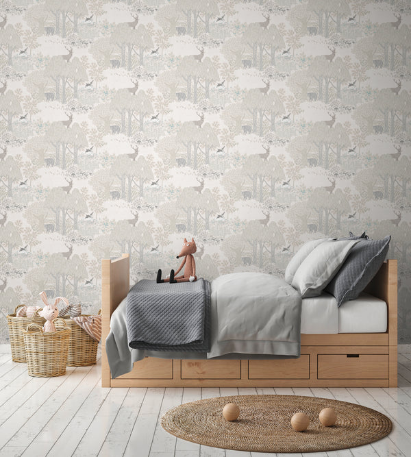 Lilly & Luis - Woodland Wallpaper 771332