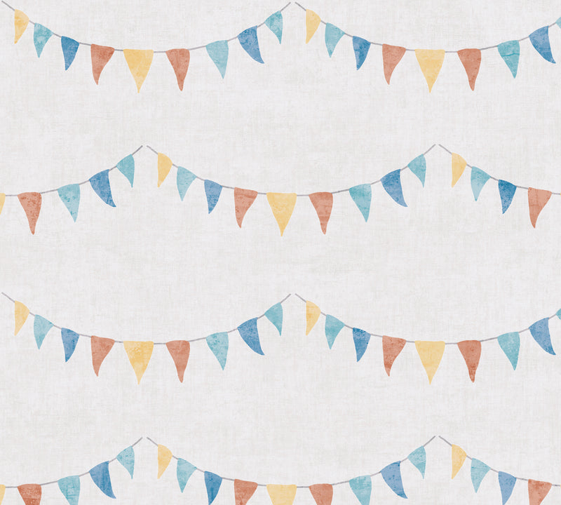 Lilly & Luis - Party Bunting Wallpaper! 771711