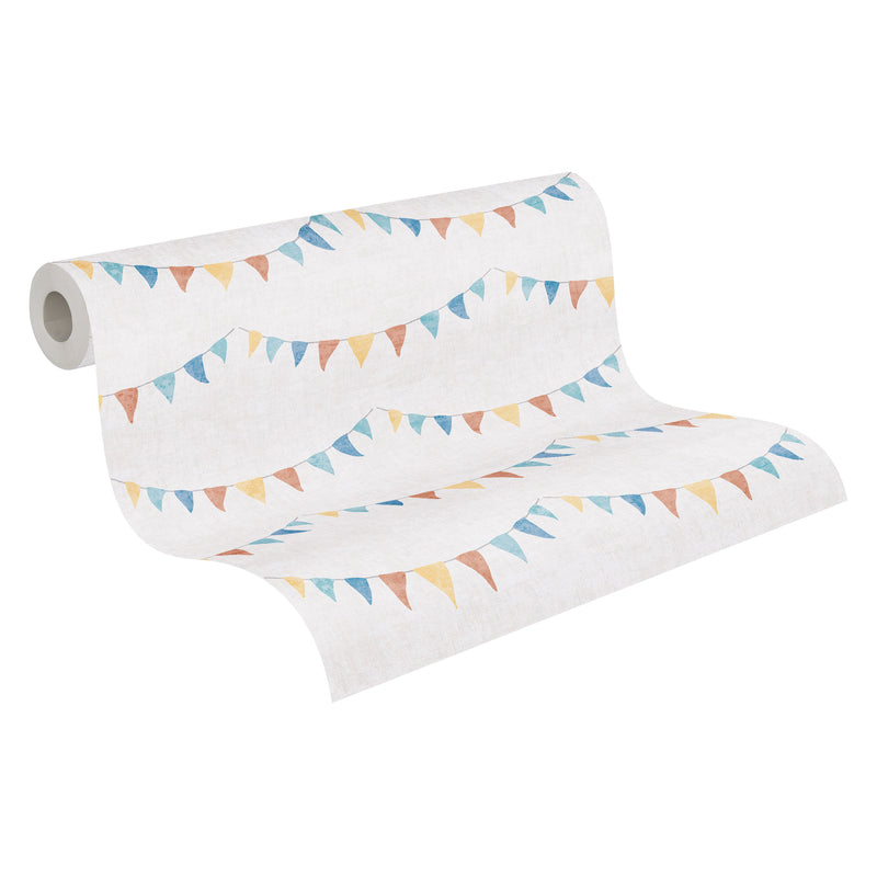 Lilly & Luis - Party Bunting Wallpaper! 771711
