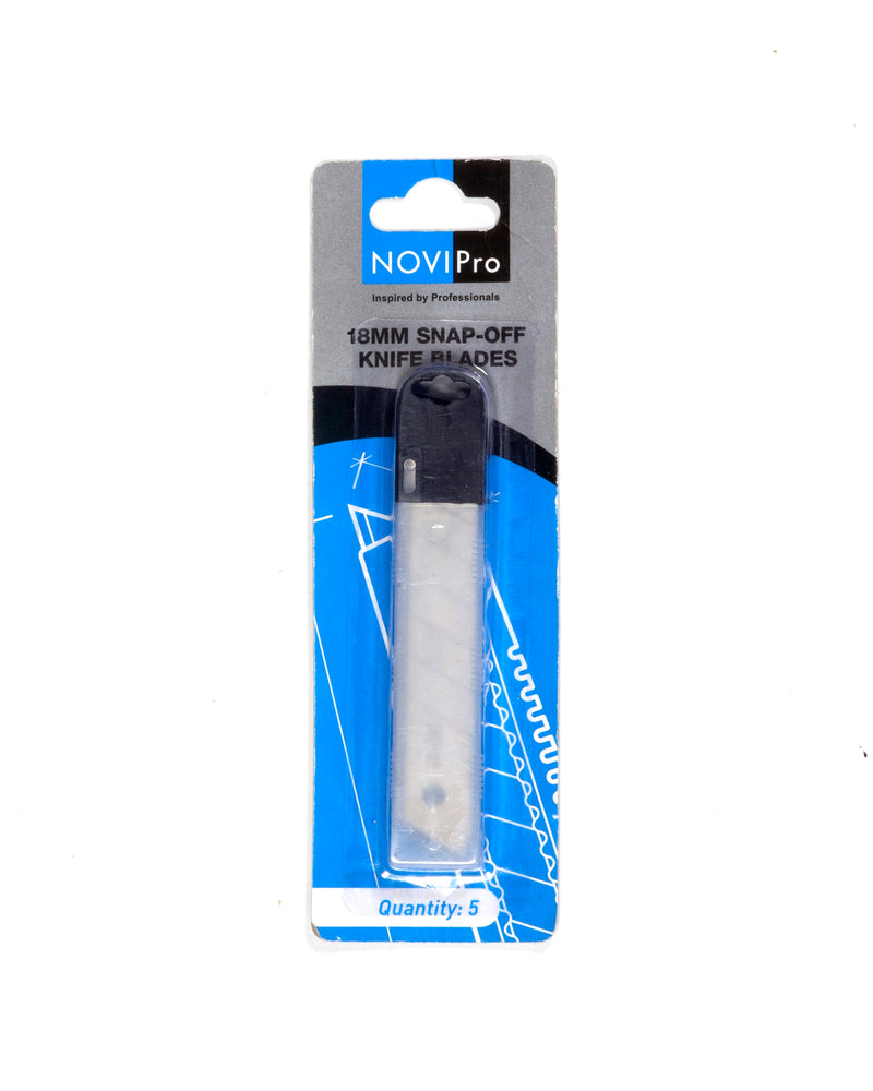 NOVIPro 18mm Snap-off Knife Blades