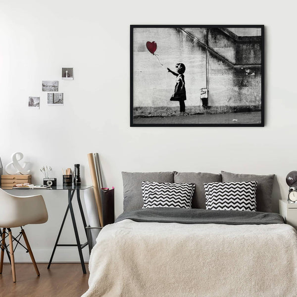 Banksy - "Girl With Balloon" Poster
