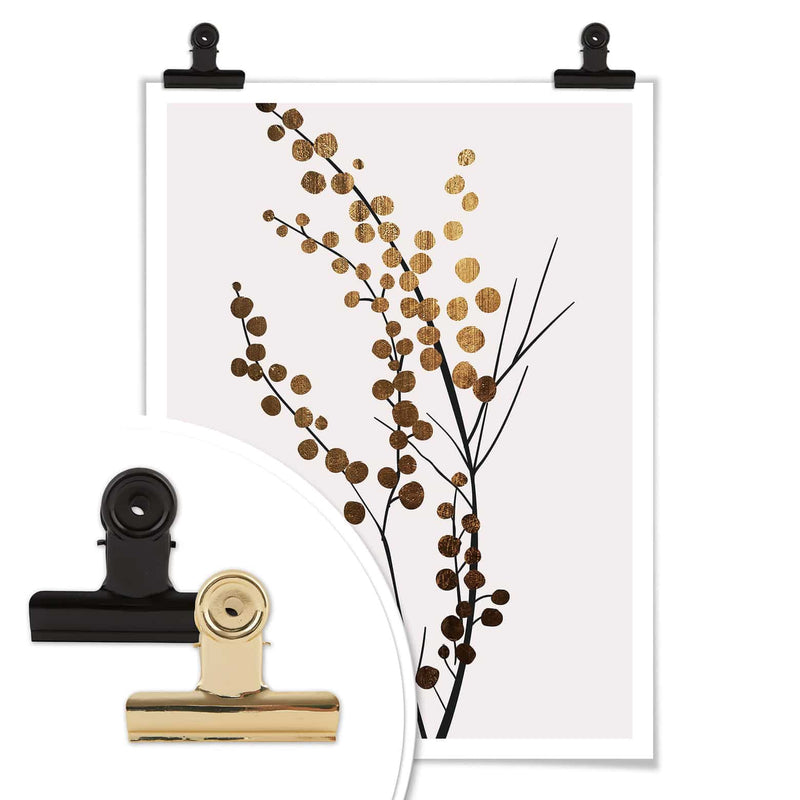 Kubistika - "Golden Branch" Poster