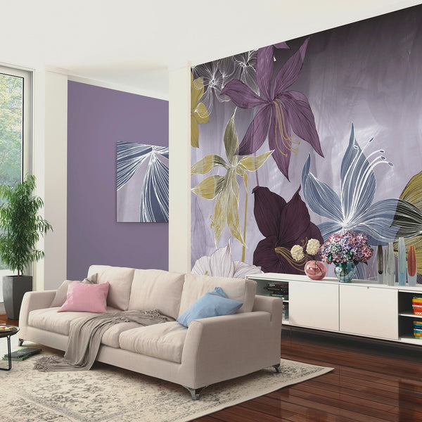 Elle Decoration 2 - 2239-10 Flora - Lilac