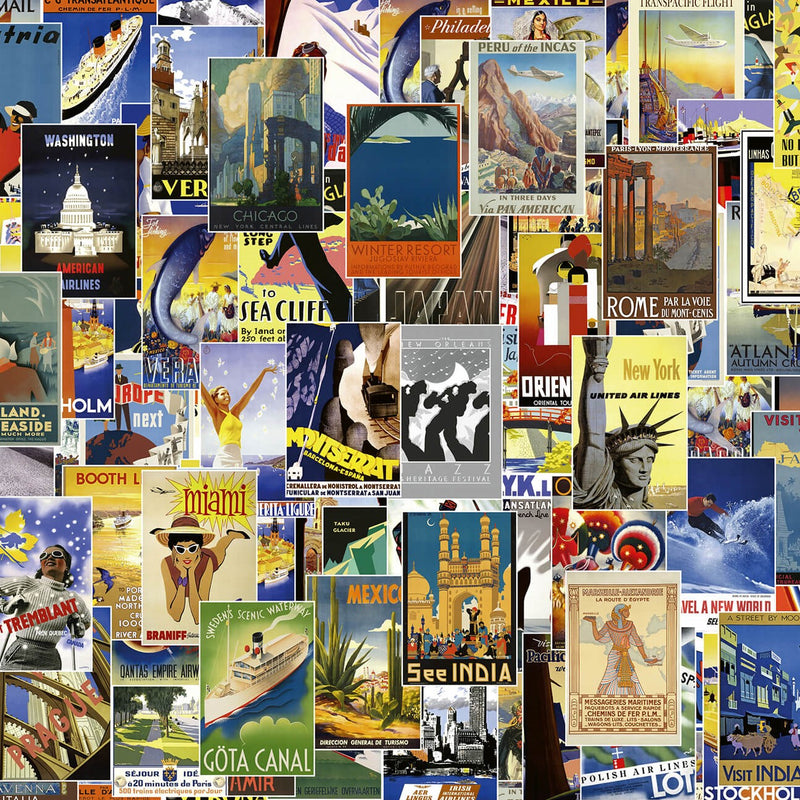 Vintage Travel Poster - Wall Mural 5003