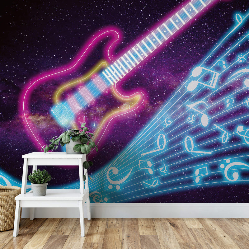 Kids Guitar - Wall Mural 5013