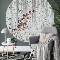 White Birch Forest - Wall Mural 5104