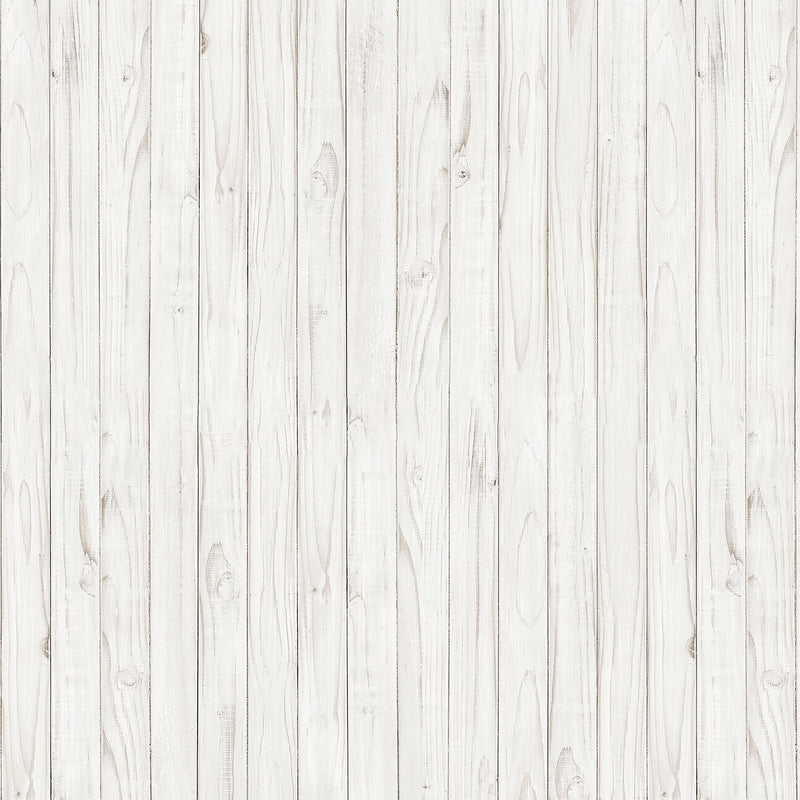 White Wooden Wall - Wall Mural 5414