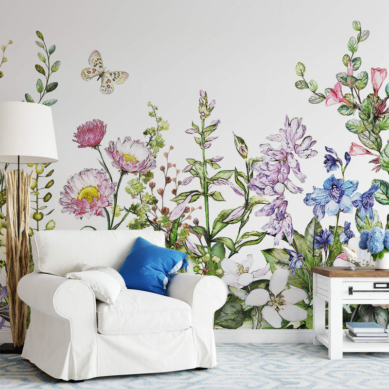Summer Flowers - Wall Mural 5440