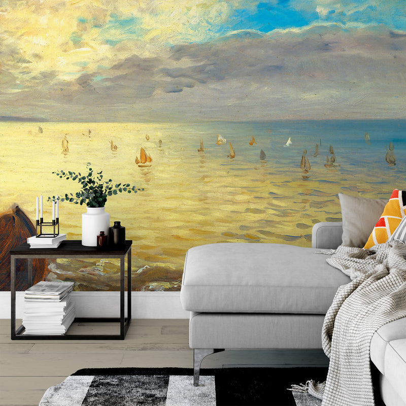 Delacroix - The Sea - Wall Mural 5446