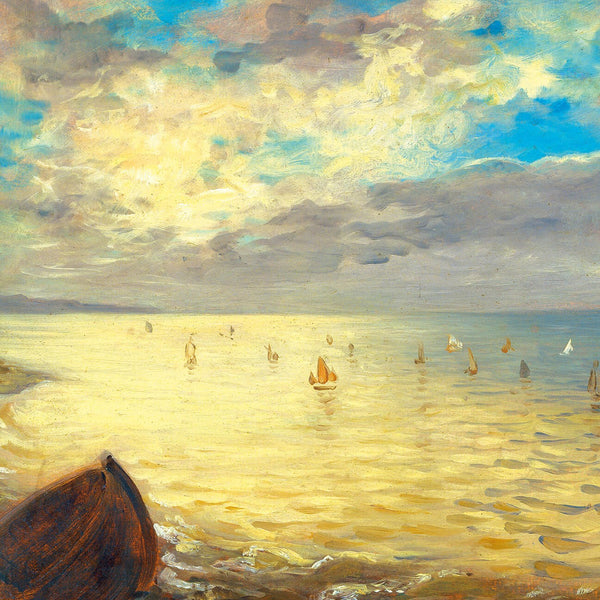 Anaglypta Wall-art Delacroix The Sea Wall Mural - 5446 | Cover Your Wall