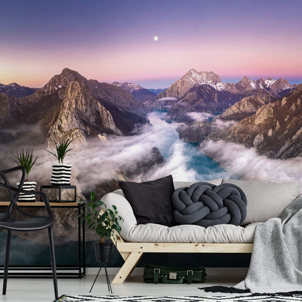 Over the Mountains - Wall Mural 5449