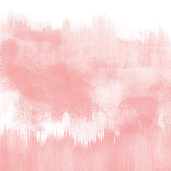 Brush Strokes Pink - Wall Mural