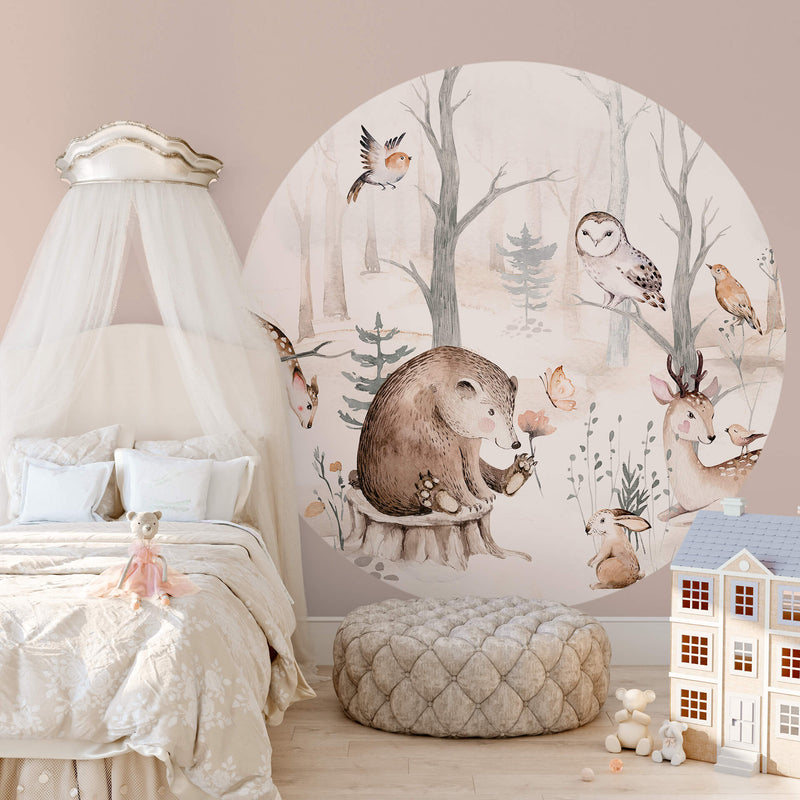 Forest Animal Friends - Wall Mural 5510
