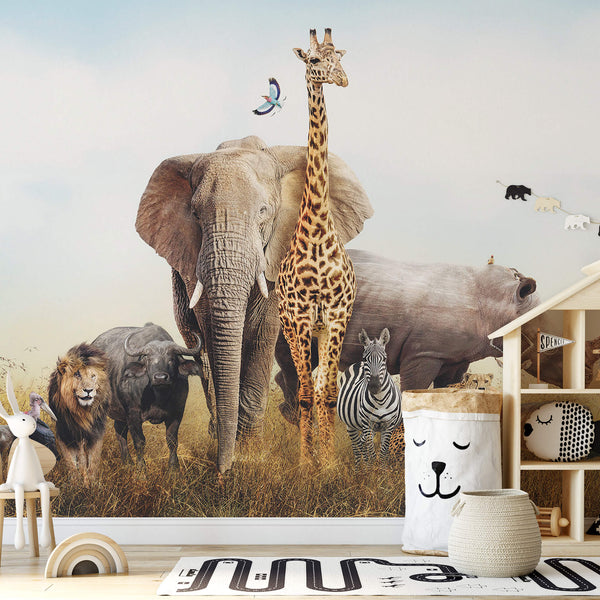 African Animals - Wall Mural 5520