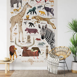 African Wildlife - Wall Mural 5527