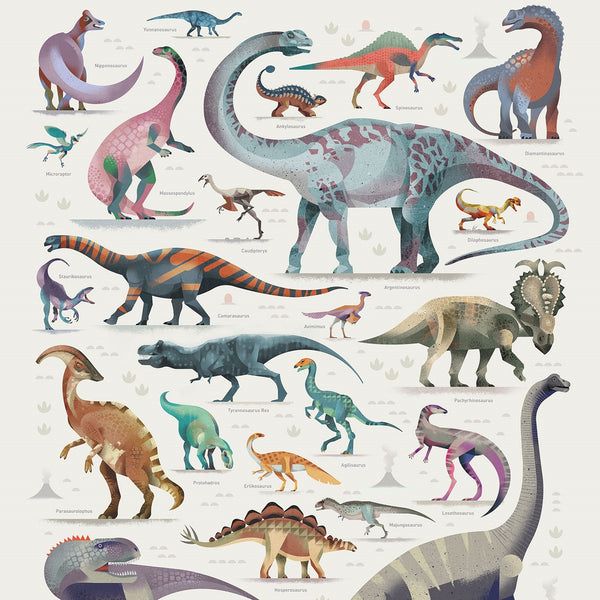 Dinosaurs - Wall Mural 5528