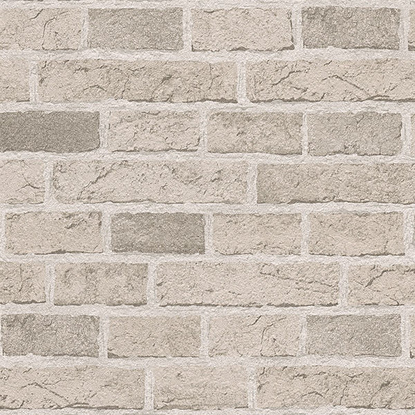 Il Decoro grey Brick wallpaper - 779830