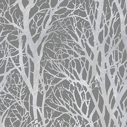 AS Creation Life Silver/grey forest wallpaper - 300943