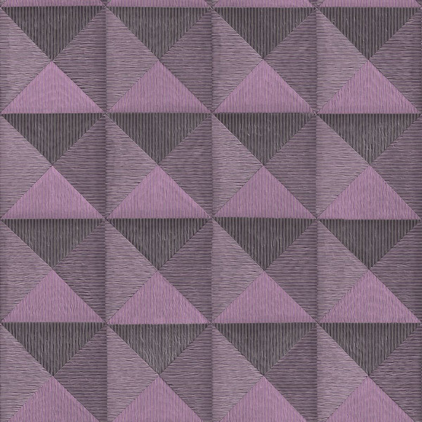 3D Geometric Purple