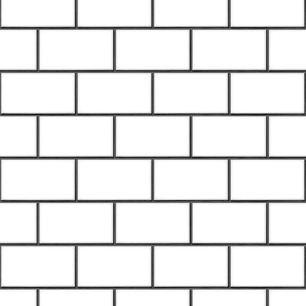 Subway Brick Tile White