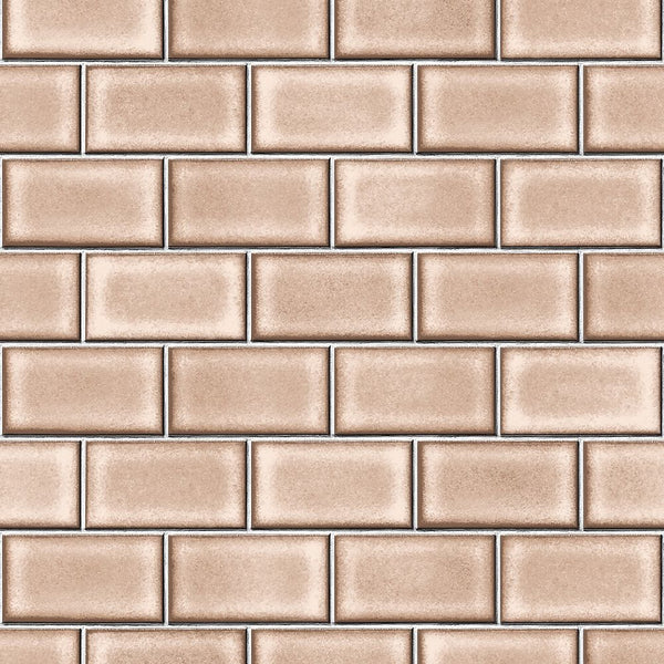 Subway Brick Tile Peach