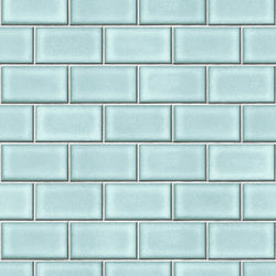 Subway Brick Tile Sky Blue