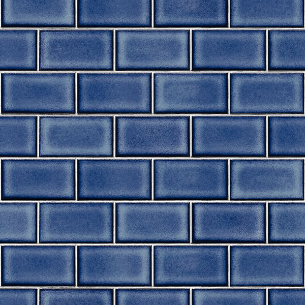 Subway Brick Tile Blue