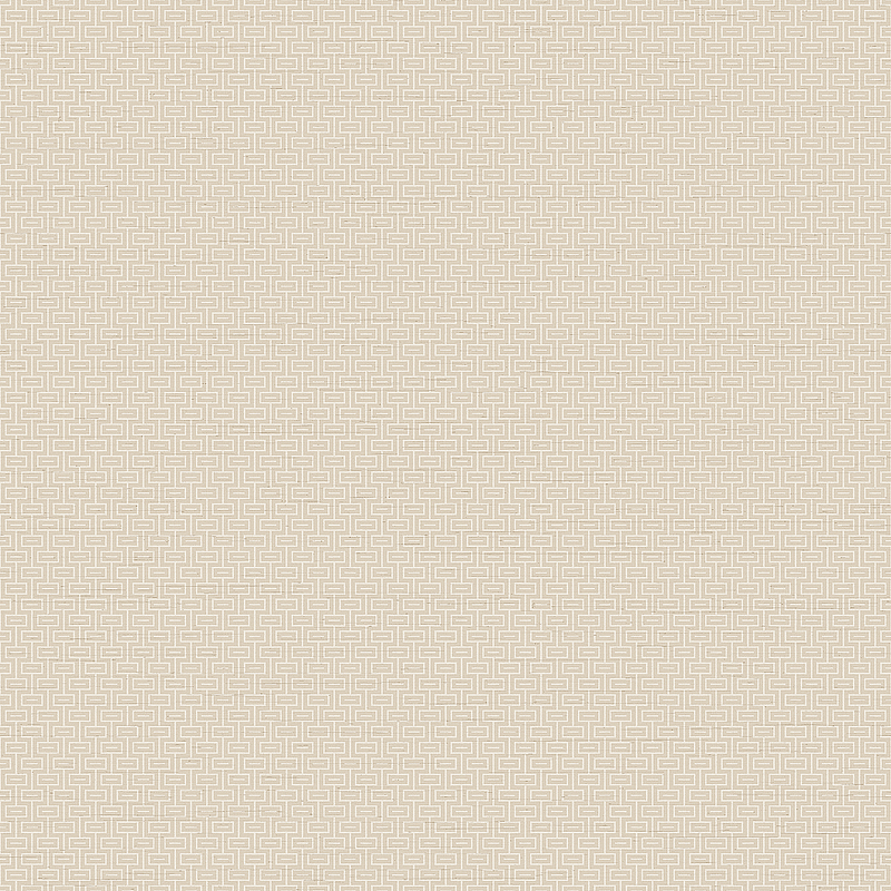 Greek Key Plain Beige