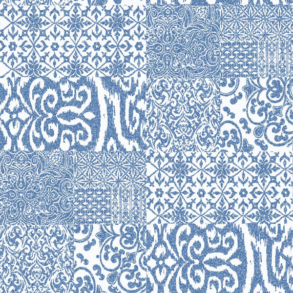Tile Collage Light Blue
